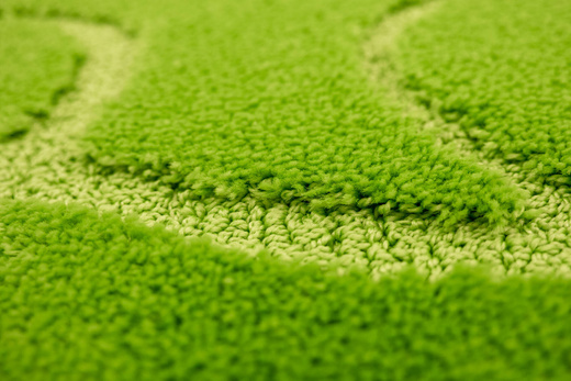 Dywanik Łazienkowy Antypoślizgowy Kobe Light Green Jasny Zielony Linie