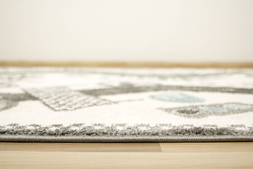 Dywan Dziecięcy Lima F500A cream/d.grey Uliczki Wyścigi