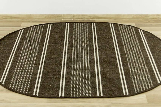 Owalny Płasko Tkany Dywan 973/91 owal