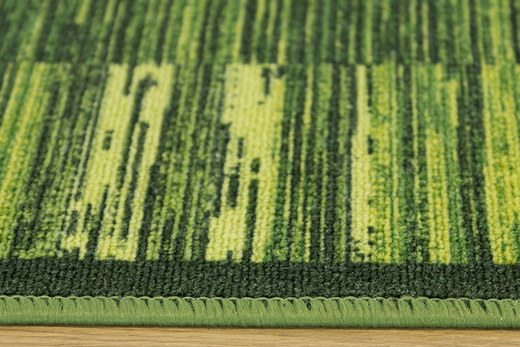 Antypoślizgowy chodnik Adagio 12 Zielony szerokosć 100 cm