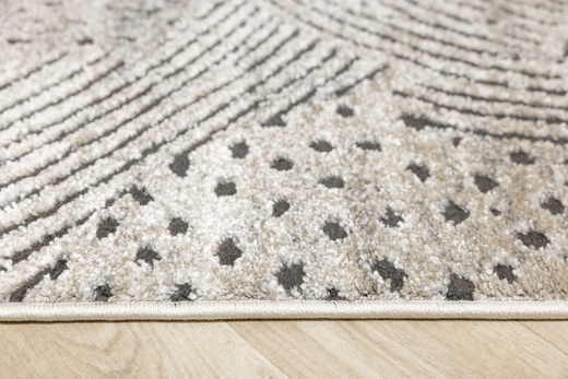 Dywan Matara P180A sp.antra/m.bei Beż Szary Kaszmir Linie Tynk