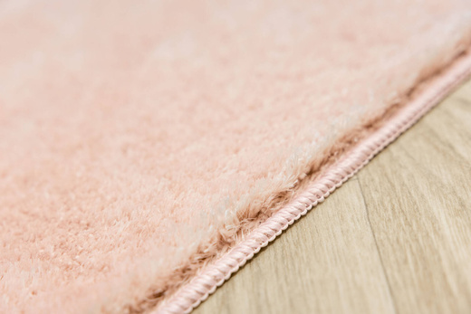 Dywanik Łazienkowy Antypoślizgowy Malmo Różowy Shaggy