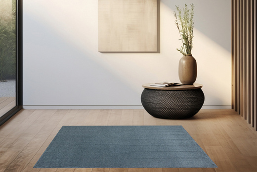 Wykładzina Eternity Special 81 Ciemy Niebieski szerokość 4 m