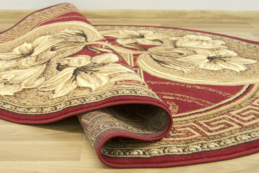 Dywan Gold 365/22 owalny bordo