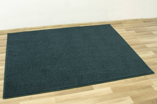 Miękki Gęsty Dywan Phuket 40 Butelkowa Zieleń Shaggy