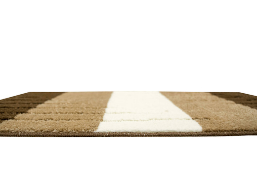 Komplet 2-częściowy Łazienkowy Vic Beige Beż Brąz Paski