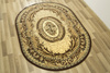 Dywan Gold 042/12A owal Ornament Beż Brąz