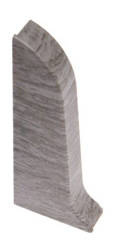 Zakończenie zaślepka lewa do listwy przypodłogowej Premium Cezar 78 dąb jasny szary mat 