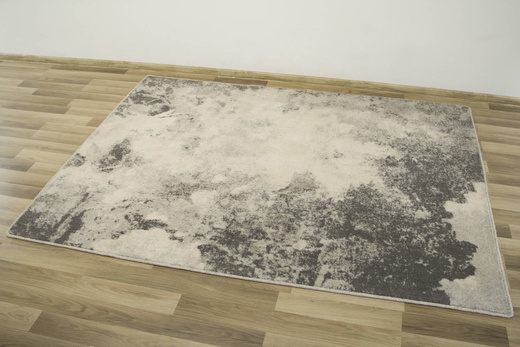 Wełniany Dywan Isfahan-M Tex Popielaty