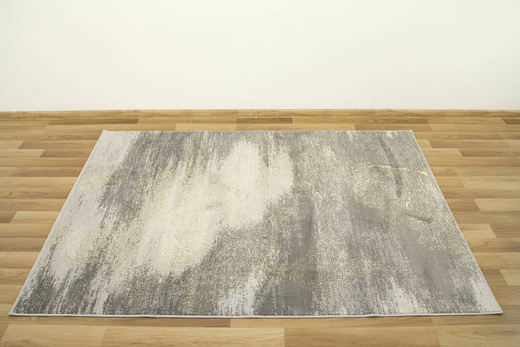 Dywan Dywilan Stylish HE410 l.grey Szary Złoty Marmur