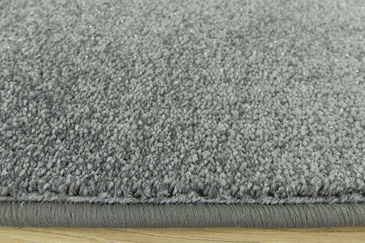 Dywan Glitter-Twist 75 szary z brokatem
