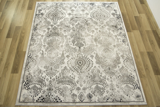 Dywan Versage 2301A black/white Ornament