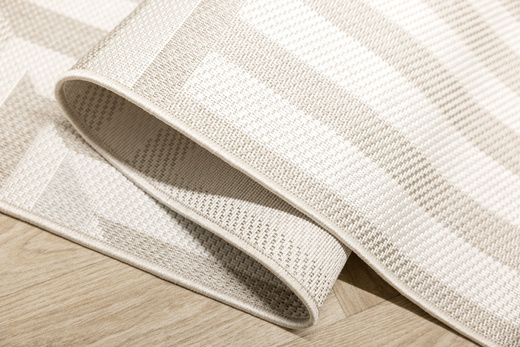 Dywan Sznurkowy Haga 04769A vizon/cream Krem Beż Szary Paski Outdoor