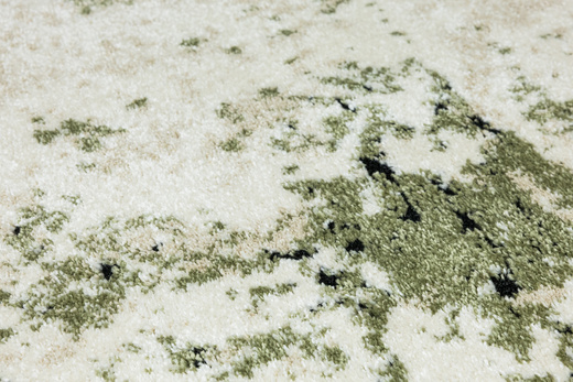 Dywan Bosa K437A cream/green Kremowy Zielony Abstrakcja