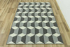 Dywan LUNA 503757/89911 cubes grey 