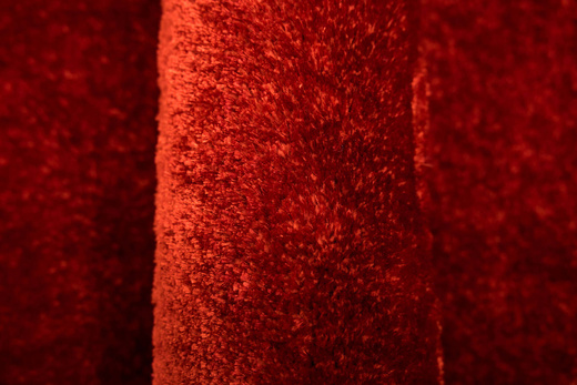 Dywan Shaggy Antypoślizgowy Malmo Czerwony