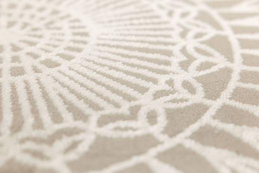 Dywan Modena 4475 grey/vizon Beż Krem Rozety