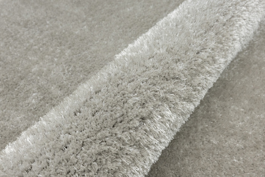 Wykładzina Luksusowa Shaggy Silky 72 Srebrzysty Szary szerokość 4 m