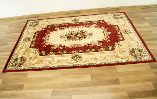 Dywan Lotos 535/210 bordowy