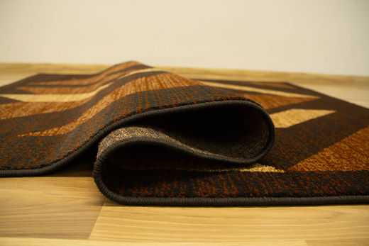 Dywan Agnella Standard Kanas Cynamon Beż Brąz Abstrakcja