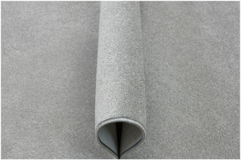 Dywan Galaxy 72 Srebrzysty Szary na filcu