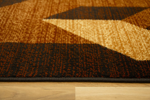 Dywan Agnella Standard Kanas Cynamon Beż Brąz Abstrakcja