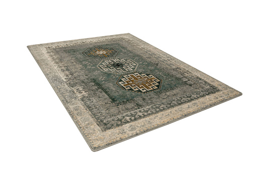 Dywan Wełniany Dywilan Polonia Ashan Light Blue Niebieski Beż