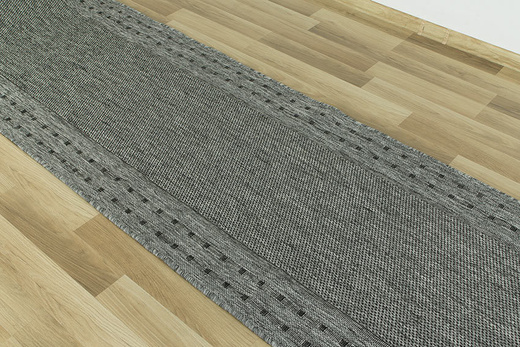 Antypoślizgowy Chodnik Scandigel 204/DM9 szary szerokość 80 cm