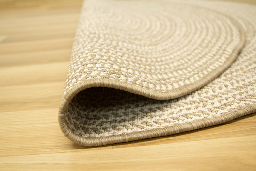 Okrągły Dwustronny Dywan Sznurkowy Brussels 205580/10610 linen Outdoor