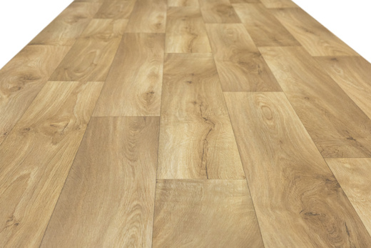 Wykładzina PCV Ttitan Willow Oak 602L Deski Beż szerokość 1 m
