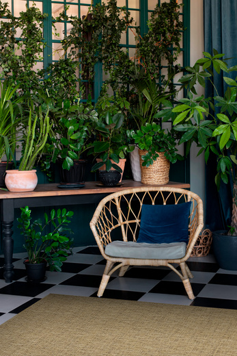 Dywan Sznurkowy Ella ST048A brown/brown Beż Brąz Outdoor