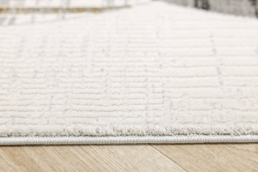 Dywan Verano H538A cream/grey Krem Szary Złoty Okręgi