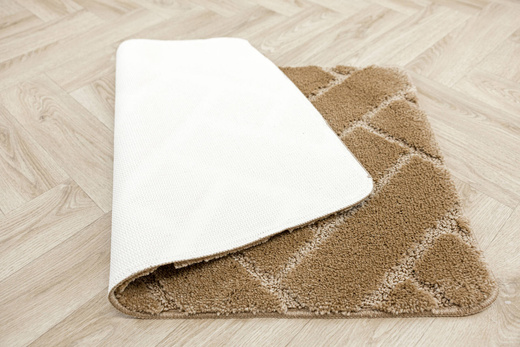 Dywanik Łazienkowy Antypoślizgowy Lotus Beige Beż Cegiełka