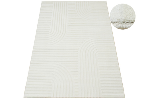 Dywan Misha J487A cream/cream Krem Geometria Linie