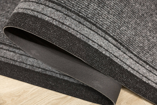 Chodnik Podgumowany Igłowany Sydney 25 Szary szerokość 67 cm