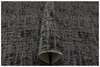 Dywan Pętelkowy Traffic 75 Czerń Grafit Kratka Melanż