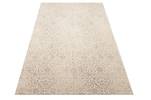 Wełniany Dywan Agnella Agnus Claudine Piaskowy Ornament Beż Krem