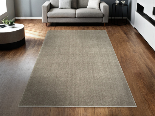 Dywan Glamour-Sub 112 Lśniący Srebrzysty Szary Beż Kaszmir na jucie