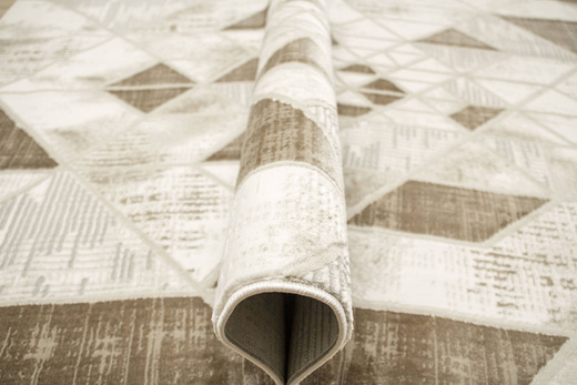 Dywan Garda P563B Beż Brąz Szary Romby