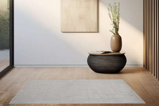 Wykładzina Burton 70 Szary szerokość 4 m