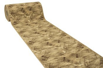 Antypoślizgowy Chodnik Brush 17 Brąz Beż szerokość 80 cm