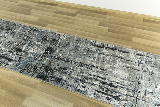 Chodnik Home NP138 grey/navy szerokość 80 cm