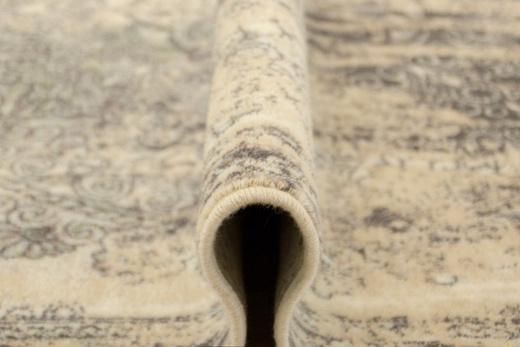 Dywan Wełniany ISFAHAN Lidius Piaskowy Rozeta