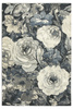 Dywan WORLD 78316/892 Kwiaty Niebieski Beż Krem