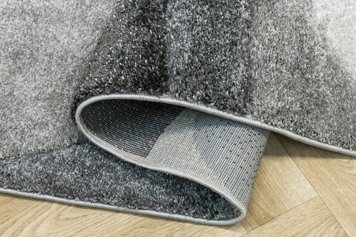 Dywan Kandy N402A m.grey/antraci Fale Abstrakcja Szary Grafit Fryz