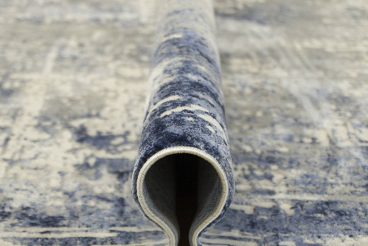 Dywan Verano C464A m grey/l.blue Niebieski Szary Krem Dwupoziomowy