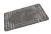 Dywanik Łazienkowy Antypoślizgowy Sego Grey Szary Prostokąty Mozaika