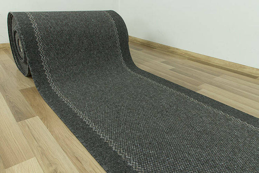 Antypoślizgowy Chodnik Ruby 2128 antracyt szerokość 100 cm