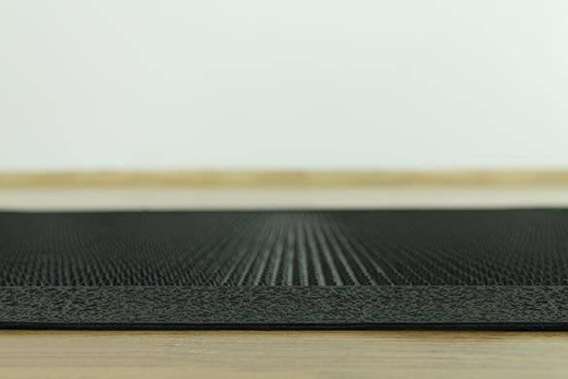 Wycieraczka gumowa bolce z ramką