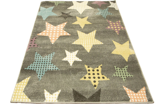 Dywan Lima C264A l.grey/d.grey Gwiazdki